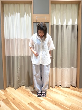 「サマンサモスモス」｜るぴさん（レディース・155cm）の夏コーディネート