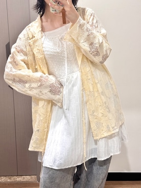 「アイテム（ワンピース/ドレス）」を使った、crayonkomatsuさん（キッズ・160cm）の秋コーディネート