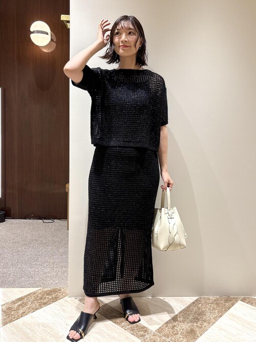 ROPE'｜ラメメッシュプルオーバー/セットアップ対応 | Rakuten