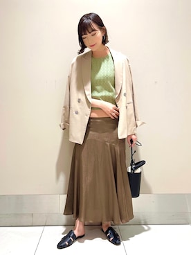 ayaさん（レディース・162cm）の春コーディネート