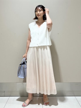 「W BAG」｜ayaさん（レディース・162cm）の夏コーディネート