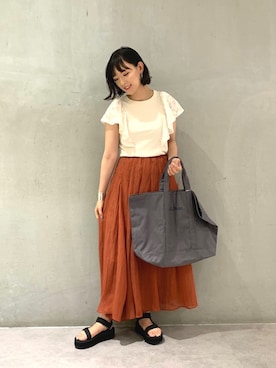 ayaさん（レディース・162cm）の夏コーディネート