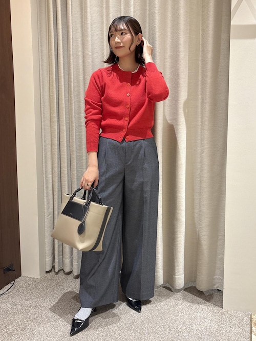 ランダムパールショートネックレス