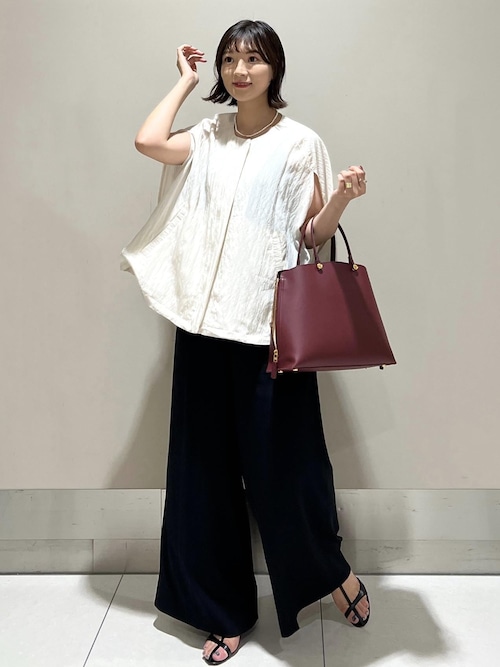 セール】ナイロンレーヨンバルーンケープ（ポンチョ）｜ROPE'（ロペ