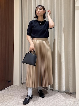 「E'POR（エポール）のアイテム」を使った、ayaさん（レディース・162cm）の春コーディネート