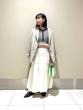 ayaさん（レディース・162cm）の春コーディネート