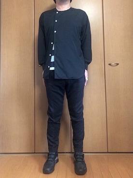 「EN ROUTE（アンルート）のアイテム」を使った、ゆうき。さん（メンズ・176cm）の春コーディネート