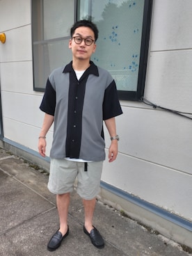 「Paraboot」｜九条∞(くじょうえいと)さん（メンズ・168cm）の夏コーディネート