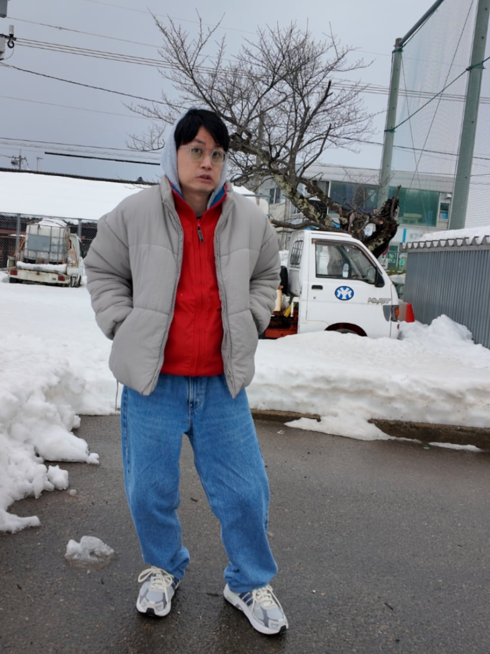 ADAMASTEのダウンジャケット/コートを使った人気ファッション