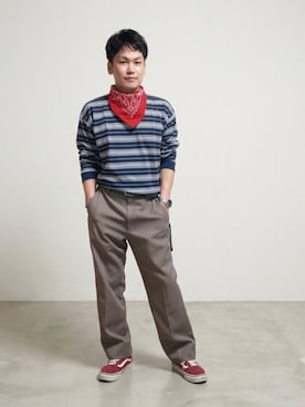 九条∞(くじょうえいと)さん(メンズ・168cm)の秋コーディネート