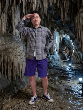 九条∞(くじょうえいと)さん（メンズ・168cm・30代）の夏コーディネート