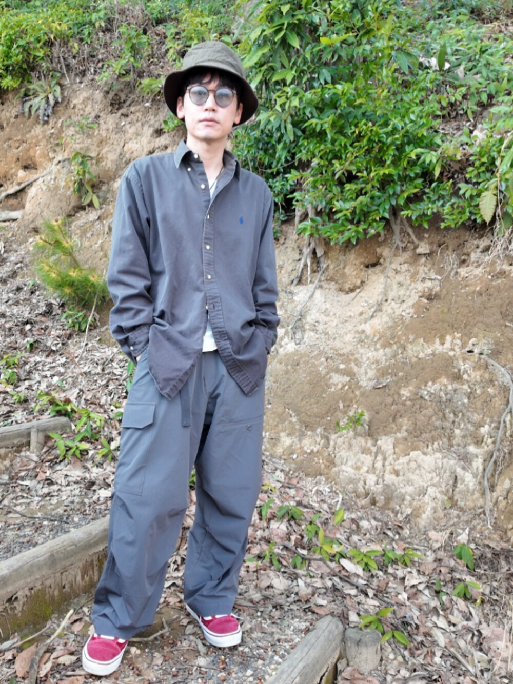 POLYPLOIDのカーゴパンツを使った人気ファッションコーディネート - WEAR
