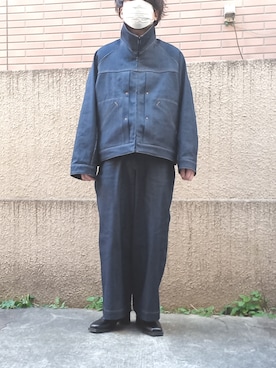 my beautiful landlet(マイビューティフルランドレット)のデニム セール商品 my beautiful landlet デニムセットアップ サイズ0 Gジャン/デニムジャケット