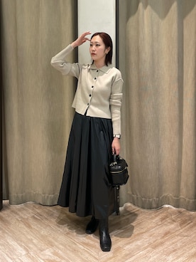 b a b aさん（レディース・158cm）の冬コーディネート