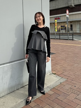 b a b aさん（レディース・158cm）の春コーディネート