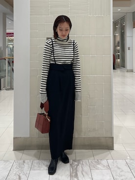 b a b aさん（レディース・158cm）の冬コーディネート