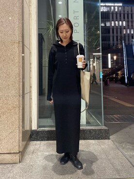 b a b aさん（レディース・158cm）の冬コーディネート