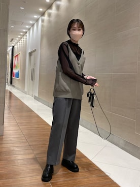 b a b aさん（レディース・158cm）の秋コーディネート