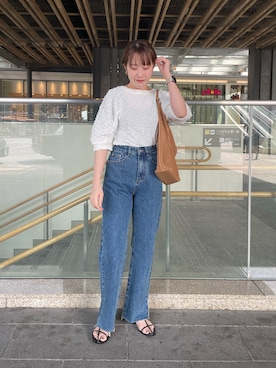 b a b aさん（レディース・158cm）の春コーディネート