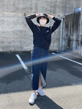 b a b aさん（レディース・158cm）の春コーディネート