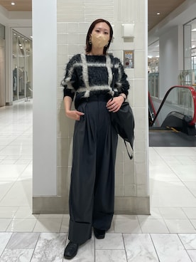 b a b aさん（レディース・158cm）の冬コーディネート