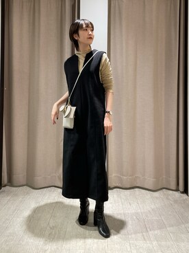 b a b aさん（レディース・158cm）の冬コーディネート