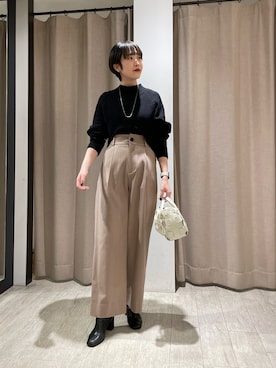 b a b aさん（レディース・158cm）の冬コーディネート