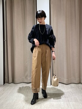 b a b aさん（レディース・158cm）の冬コーディネート