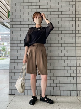 b a b aさん（レディース・158cm）の夏コーディネート