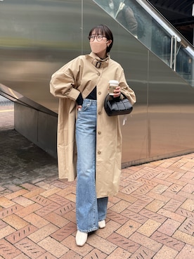 b a b aさん(レディース・158cm)の冬コーディネート