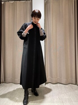 b a b aさん（レディース・158cm）の冬コーディネート