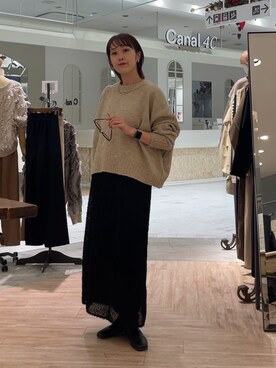 b a b aさん（レディース・158cm）の秋コーディネート