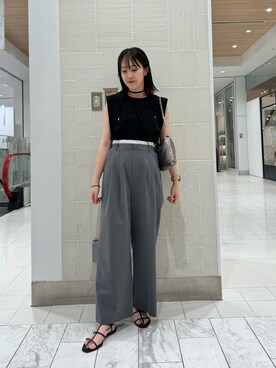 b a b aさん（レディース・158cm）の夏コーディネート