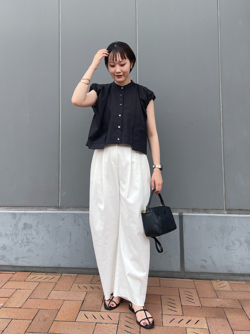 capricieux le'mage バルーンフレンチシャツ CAPRICIEUX LE'MAGE バルーンフレンチシャツ - メルカリ