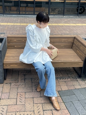 b a b aさん（レディース・158cm）の冬コーディネート