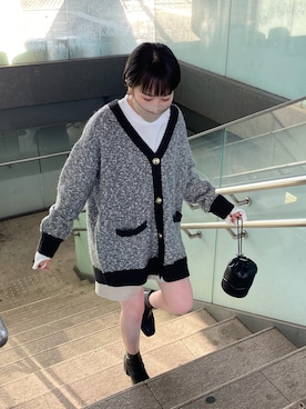 b a b aさん（レディース・158cm）の冬コーディネート