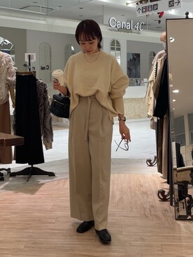 b a b aさん（レディース・158cm）の秋コーディネート