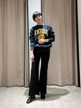 b a b aさん（レディース・158cm）の冬コーディネート