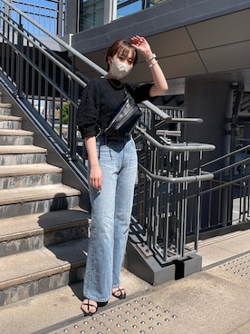 b a b aさん（レディース・158cm）の春コーディネート