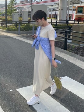 b a b aさん（レディース・158cm）の春コーディネート