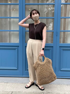 b a b aさん（レディース・158cm）の春コーディネート