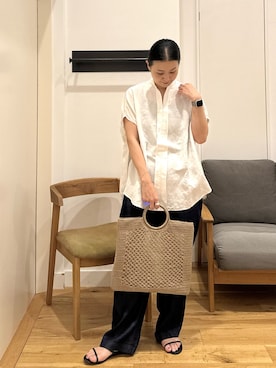 クボさん(レディース・161cm)の夏コーディネート