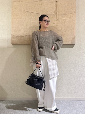 クボさん(レディース・161cm)の秋コーディネート