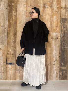 クボさん（レディース・161cm）の冬コーディネート