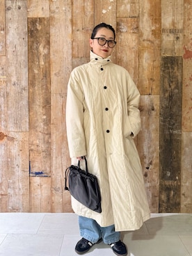「アイテム（雑貨/ホビー）」を使った、クボさん（レディース・161cm）の秋コーディネート