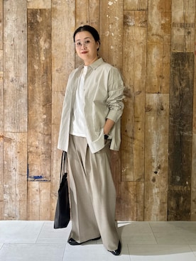 クボさん(レディース・161cm)の冬コーディネート