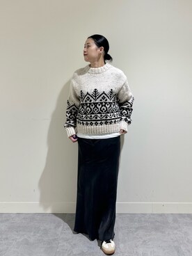 クボさん(レディース・161cm)の冬コーディネート