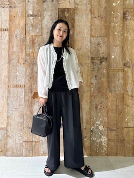 クボさん（レディース・161cm）の夏コーディネート