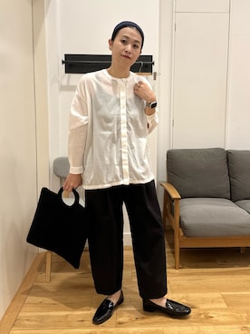 「かぐれ」｜クボさん（レディース・161cm）の夏コーディネート