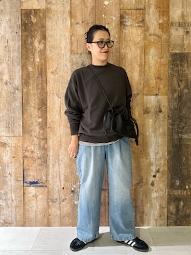 クボさん（骨格ナチュラル・レディース・161cm）の秋コーディネート